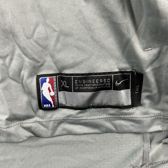 Nike Shirt Mens XL Tall Gray Sacramento Kings Dri-Fit Long Sleeve Team Issued - Picture 7 of 10